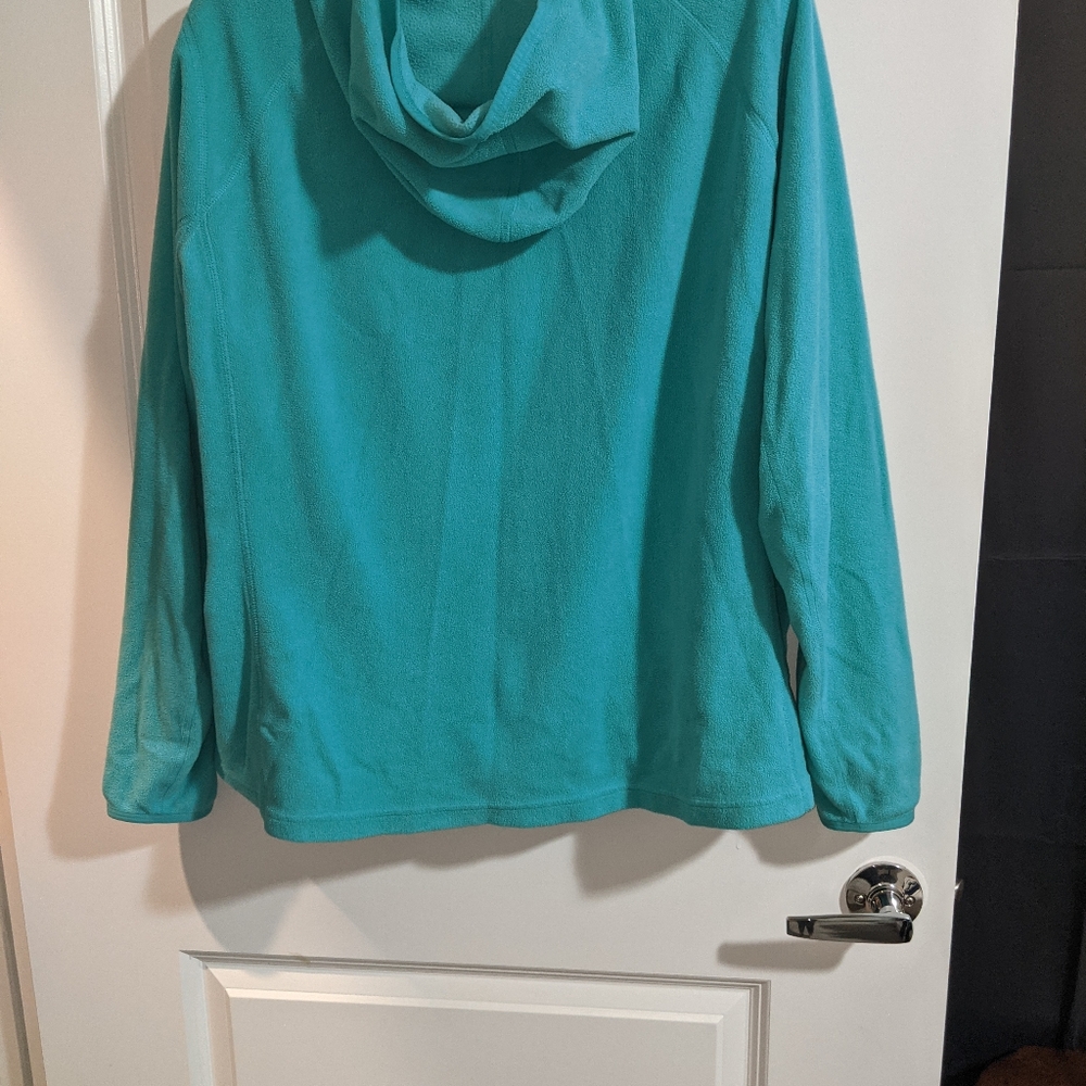 North face fleece zip up
